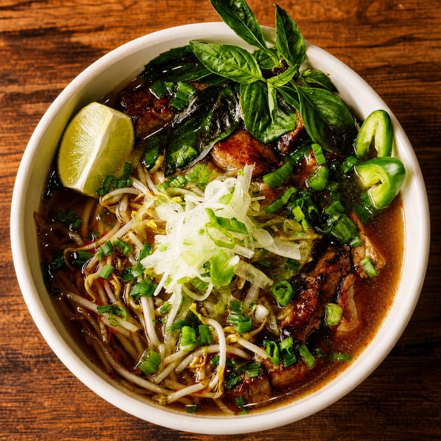 Spicy Shak’n Beef Pho.