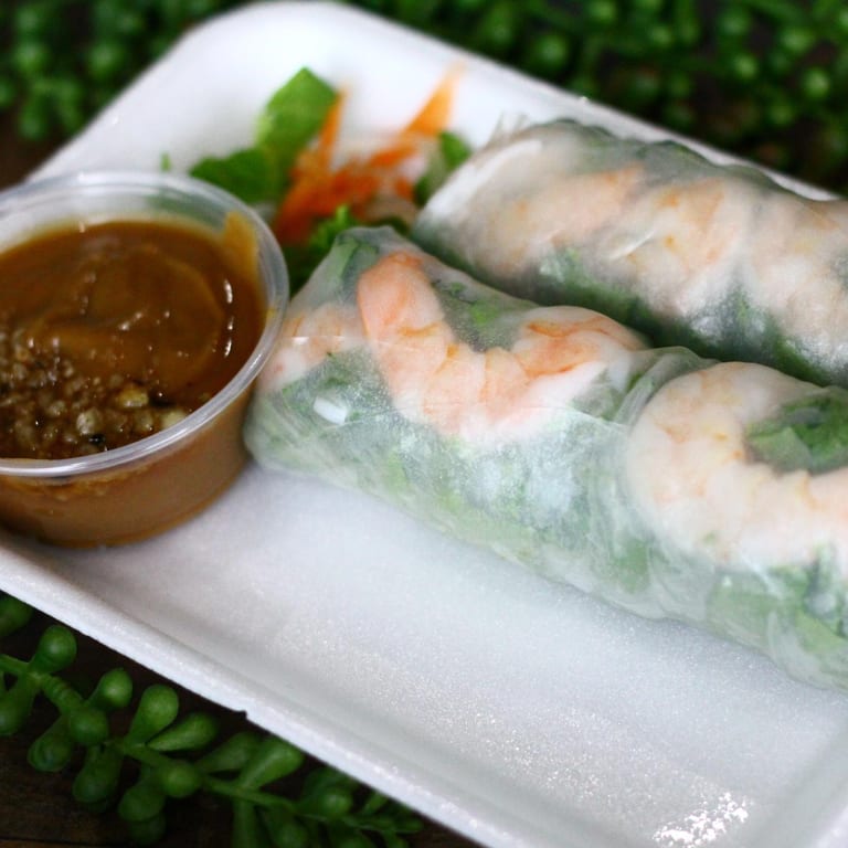 Savor Our Spring Rolls